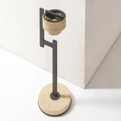 Posacenere da terra in marmo di Rimini