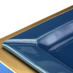 Posacenere in legno blu Tellux Mediterraneo