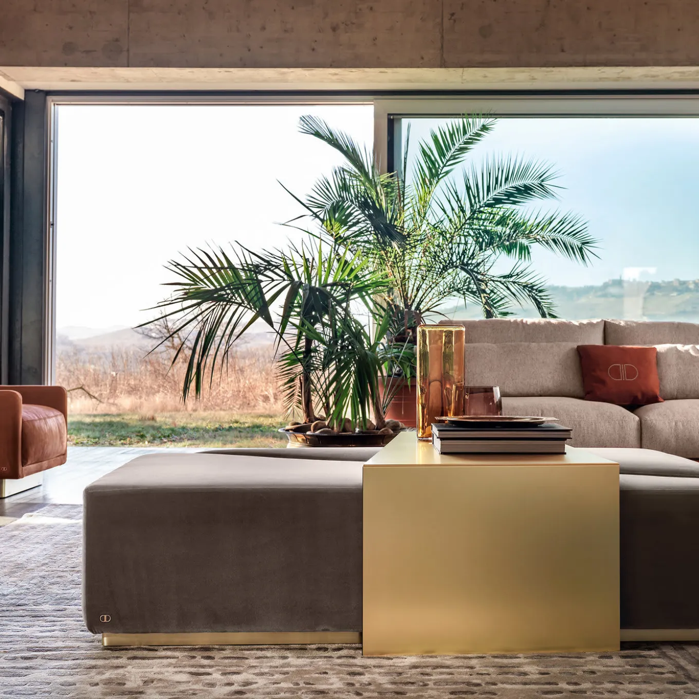 Pouf Composizione Atollo di Dainellistudio