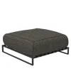 Pouf da esterno Casilda grigio scuro