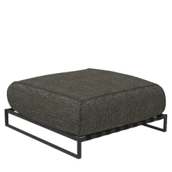 Pouf da esterno Casilda grigio scuro