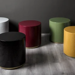 Pouf e tavolino verdi