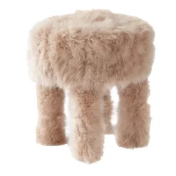 Pouf in pelliccia Cachemire di Lorenza Bozzoli