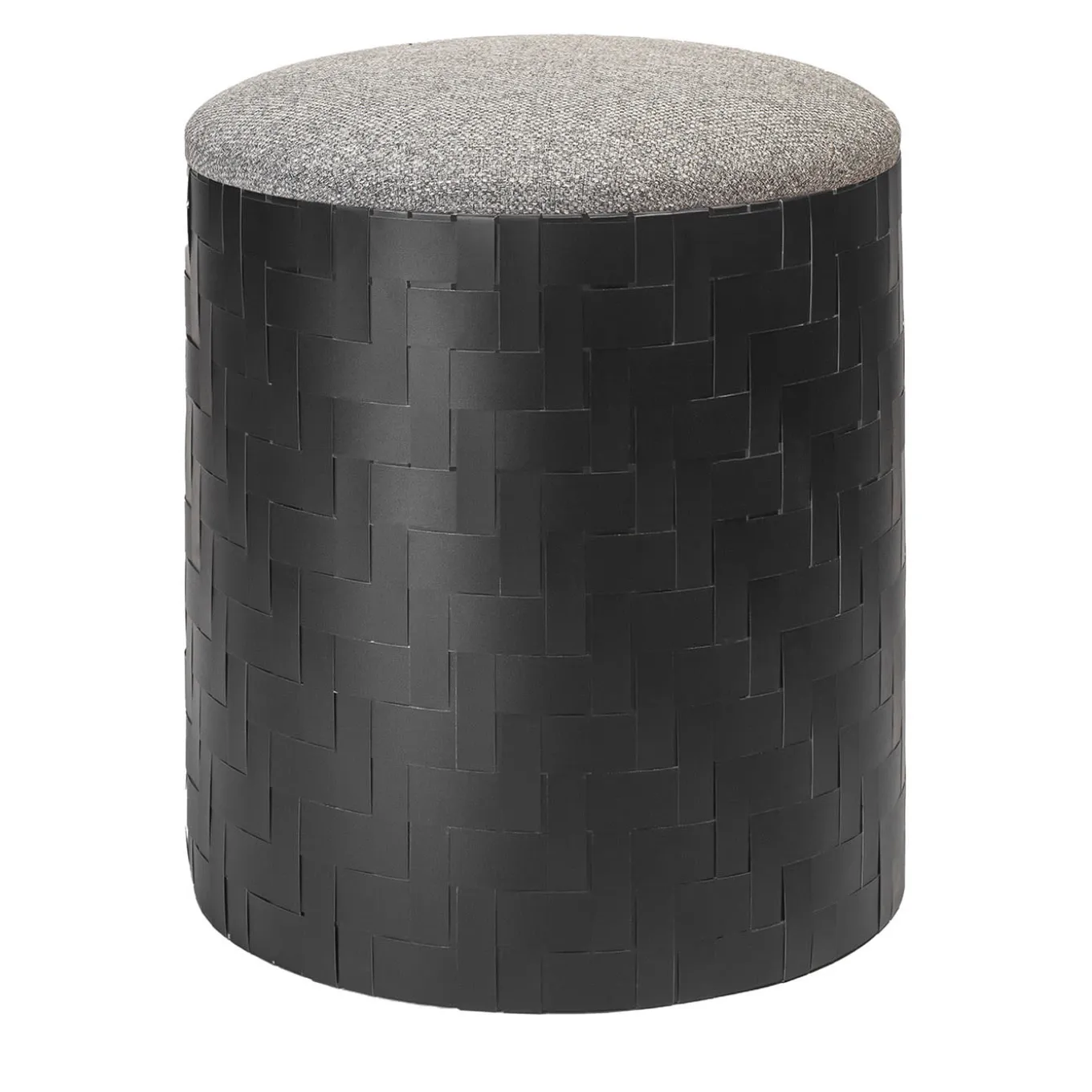 Pouf nero Mastio