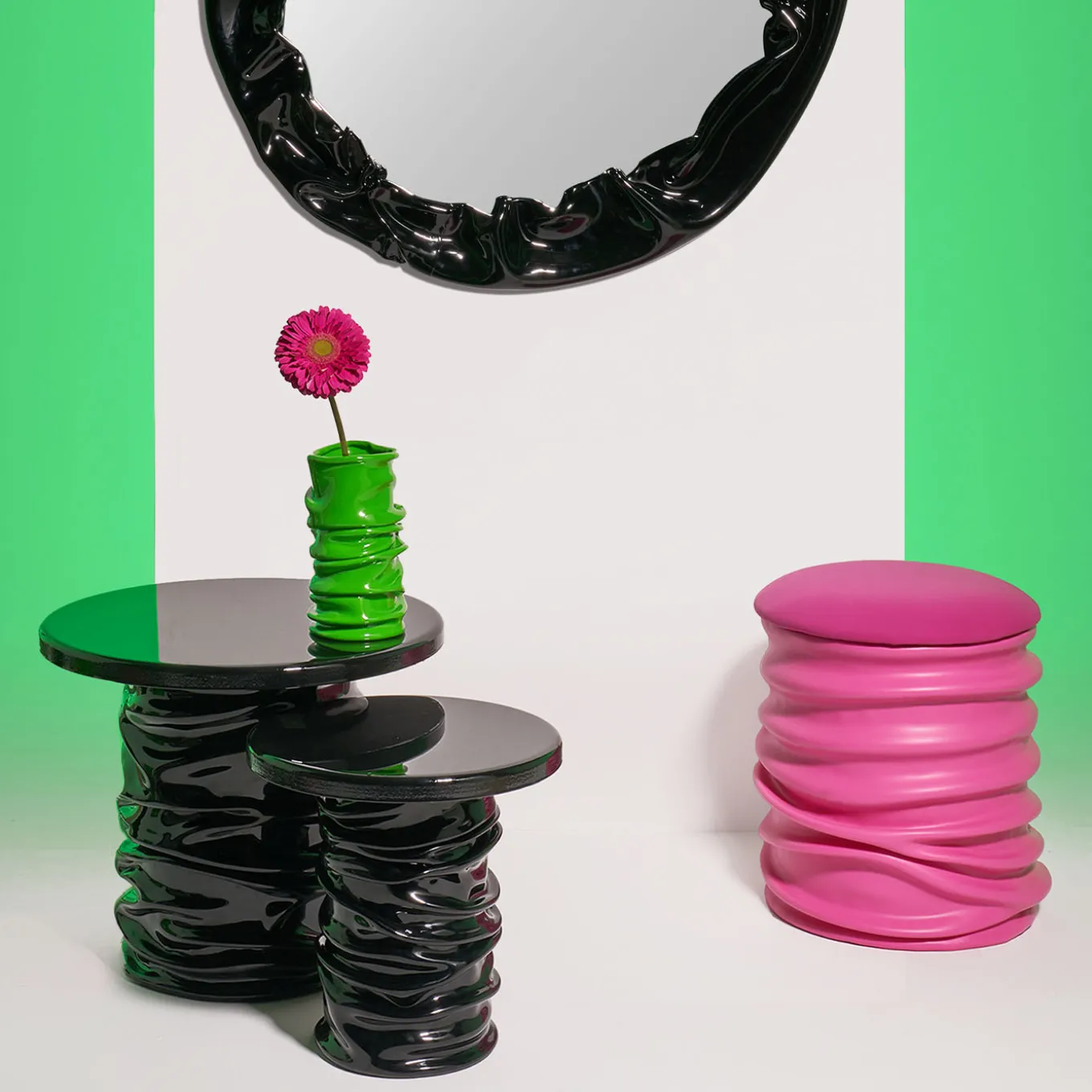 Pouf Pandora rosa