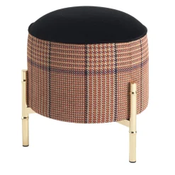 Pouf Samarcanda piccolo marrone
