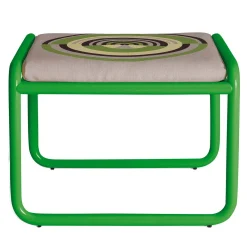 Pouf verde Locus Solus di Gae Aulenti