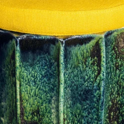 Pouf verde Stele