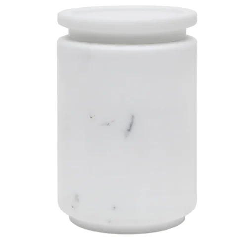 Pyxis Vaso grande bianco Michelangelo di Ivan Colominas