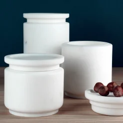 Pyxis Vaso medio bianco Michelangelo di Ivan Colominas