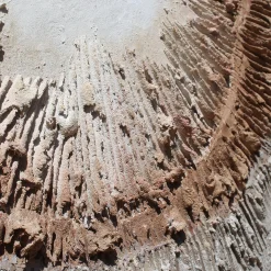 Quadro Materico Espansione in resina grigio tortora