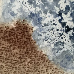 Quadro Materico In Equilibrio in Resina