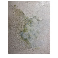 Quadro Materico Linea di Confine in Resina