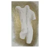 Quadro Materico Statua Classica Beige in resina