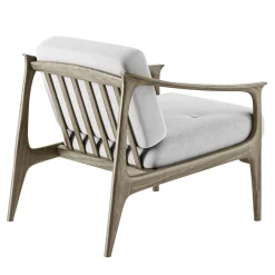 Quiete Walnut Lounge Chair #2