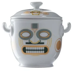 Quirigue Small Cooler/Ice Bucket con ciotola e coperchio