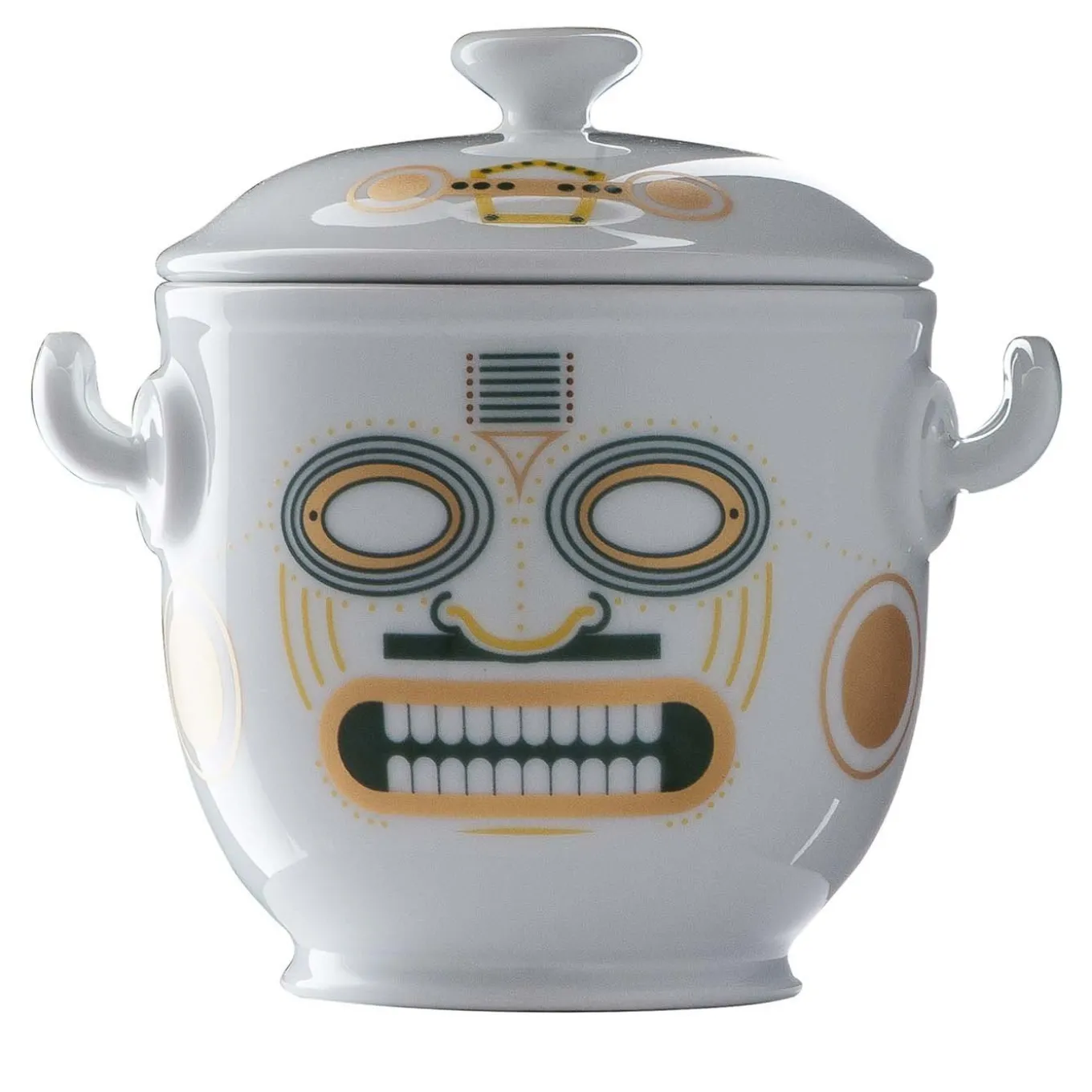 Quirigue Small Cooler/Ice Bucket con ciotola e coperchio