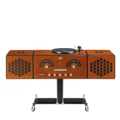 Radiofonografo in ciliegio RR226 di Achille & Pier Giacomo Castiglioni