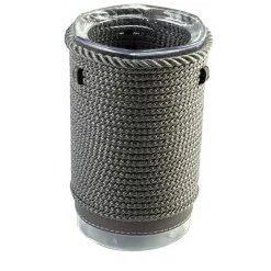 Refrigeratore per vini grigio