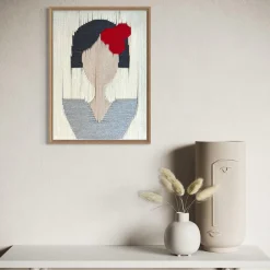 Ritratto Arazzo multicolore #4