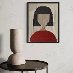 Ritratto arazzo multicolore #1