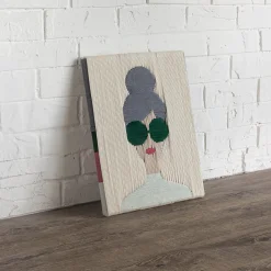 Ritratto Arazzo multicolore #3