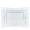 Roma Bianco e argento oliva US King Sham