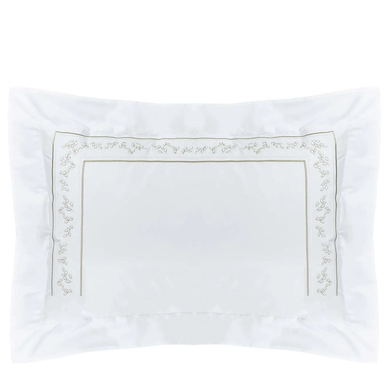 Roma Bianco e argento oliva US King Sham