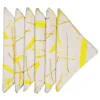 Roman Breeze Set di 6 tovaglioli in lino stampato