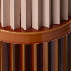 Rombini B VAso Marrone e Rosa di Ronan e Erwan Bouroullec