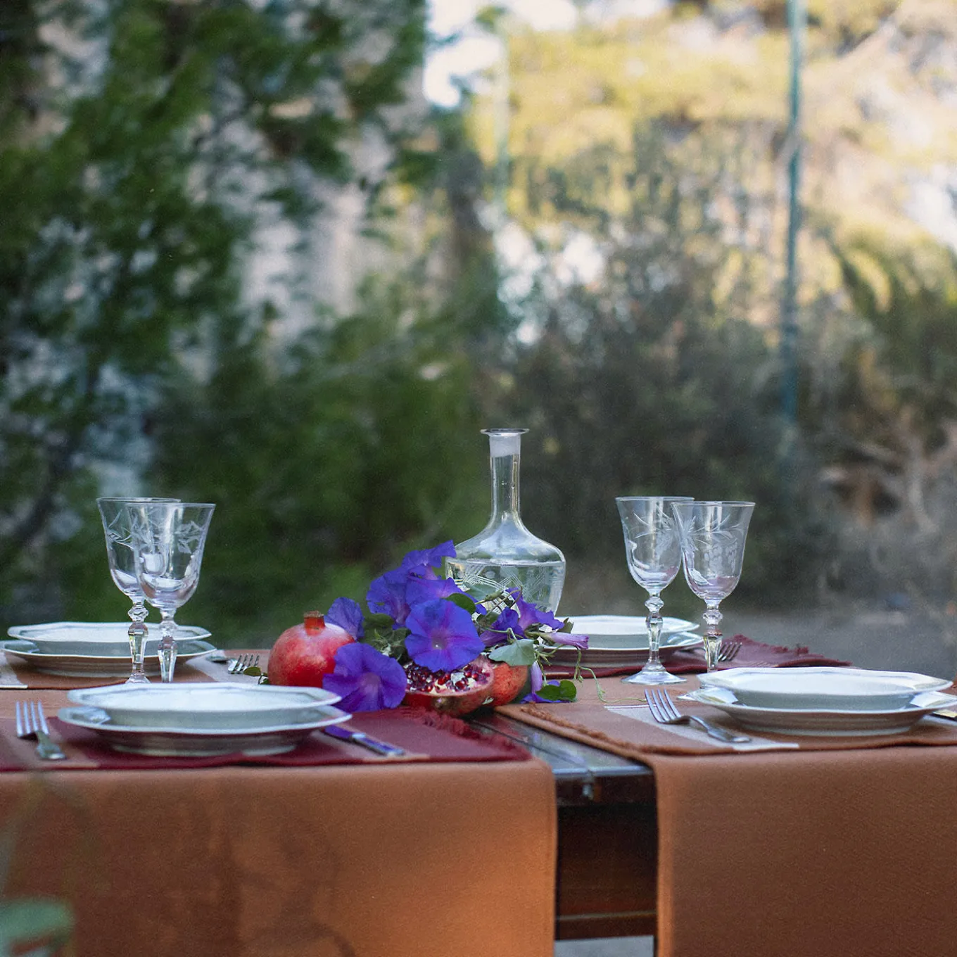 Runner da tavola Batavia Terra