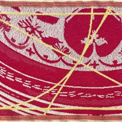 Runner Double Face Borromi in Fucsia e Giallo Plankton