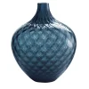 Samarcanda Vaso decorativo medio Balloton Air-Force Blue