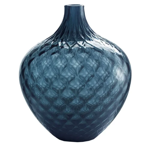Samarcanda Vaso decorativo medio Balloton Air-Force Blue