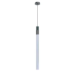 Sbàrlusc Lampada a Sospensione in Vetro Blu Teal e Ottone Gunmetal di Isacco Brioschi
