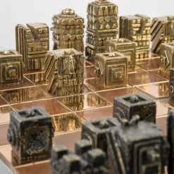 Scacchiera in bronzo