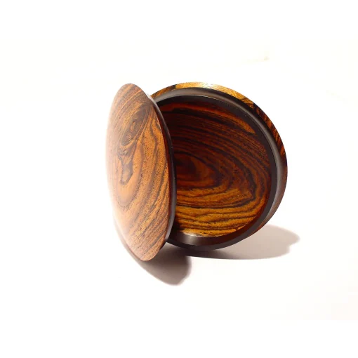 Scatola Bombè in Bocote ed Ebano