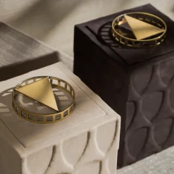 Scatola Bruto marrone scuro