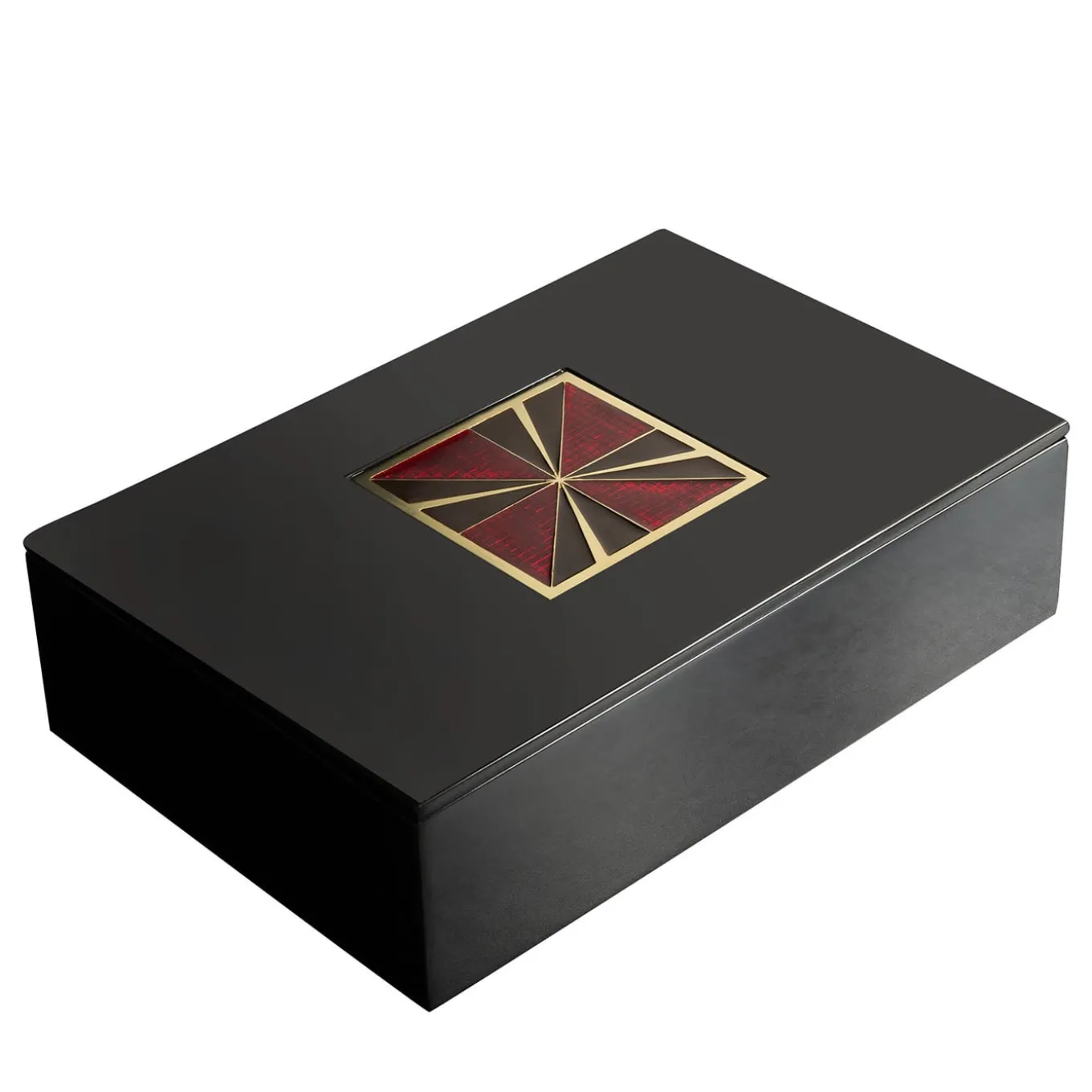 Scatola Cloisonné Laccata Nera