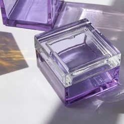 Scatola In Cristallo Palmina