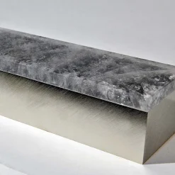 Scatola in ottone di quarzo verde scuro