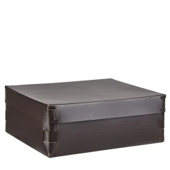 Scatola in pelle Snob Chocolate