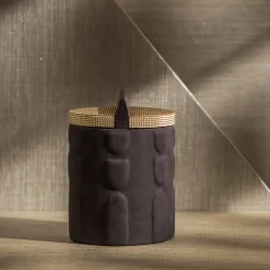 Scatola Kan marrone scuro