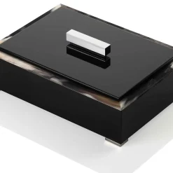 Scatola portaoggetti nera