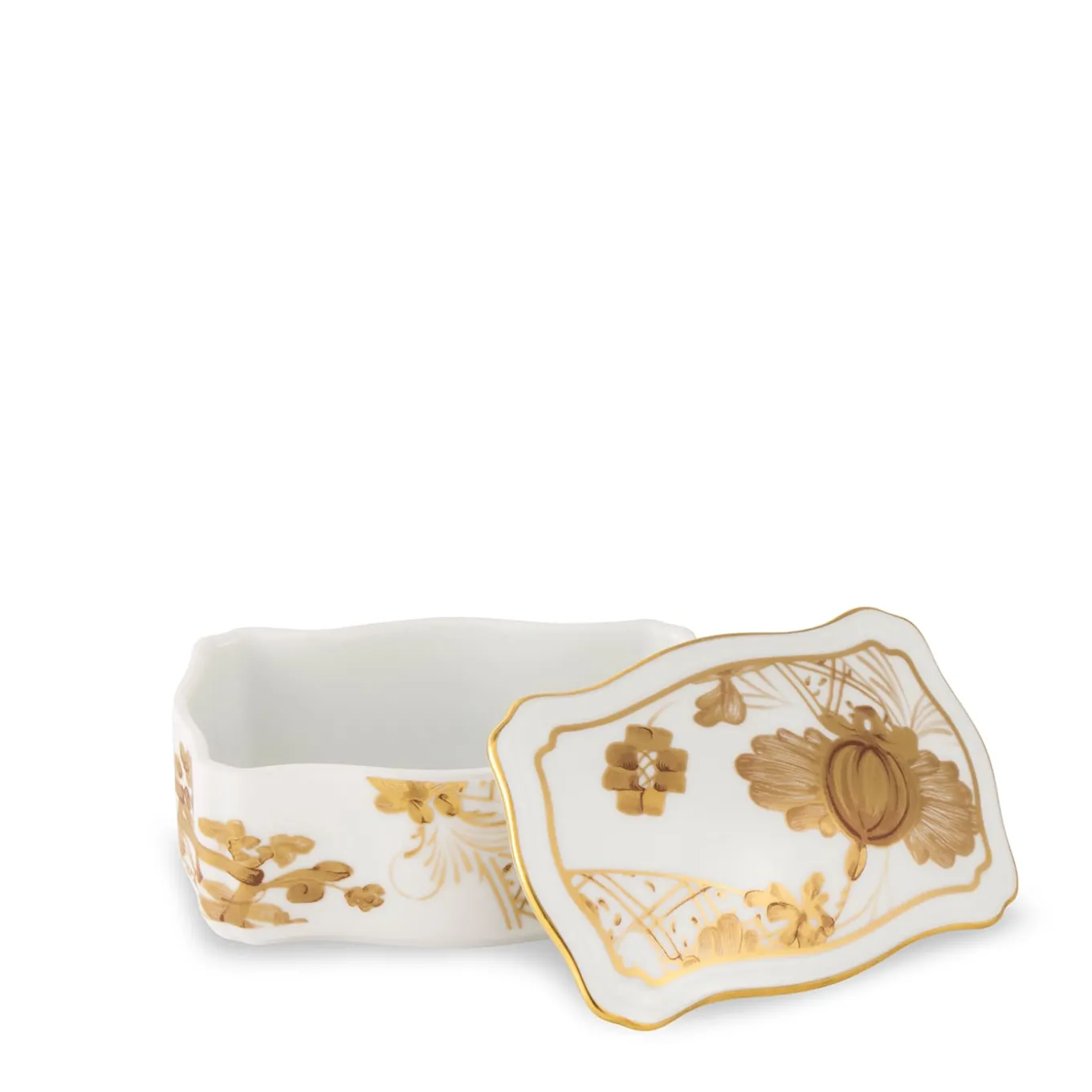Scatola Portaoggetti Piccola Oriente Italiano Aurum