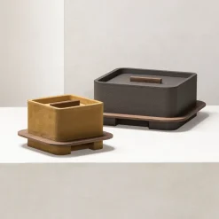 Scatola quadrata Lloyd N. 1 in giallo