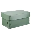 Scatola Snob in pelle verde #1