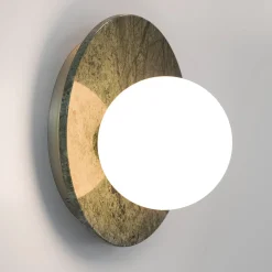 Sconce Emma AP verde Guatemala di Contardi Studio