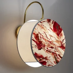 Sconce rosse indiane - Collezione Mondo Segreto