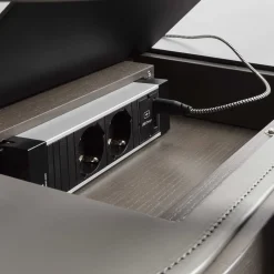 Scrivania grigia Raily